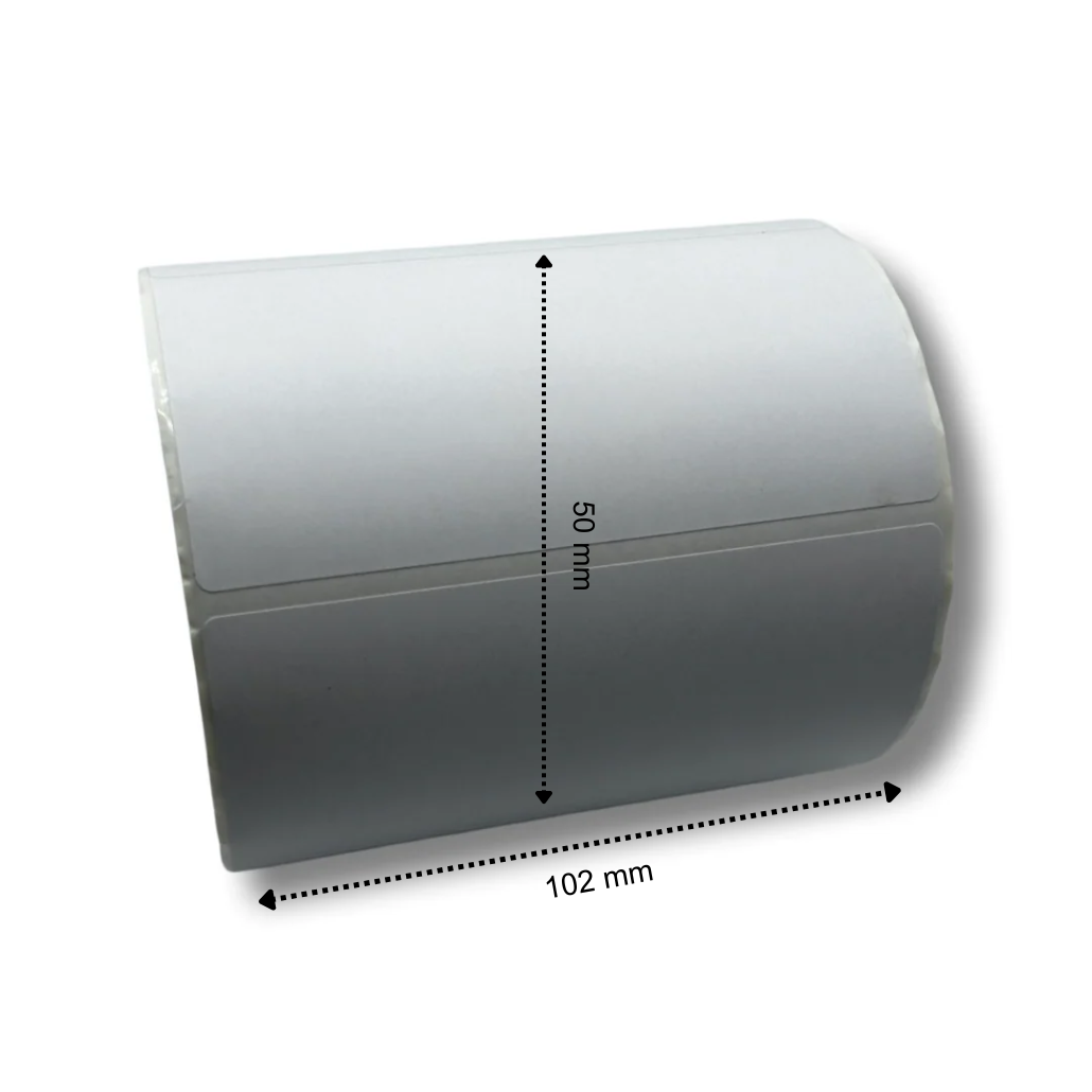 Brother RD-S03E1 verwijderbare labels 102 mm x 50 mm - 810 labels per rol