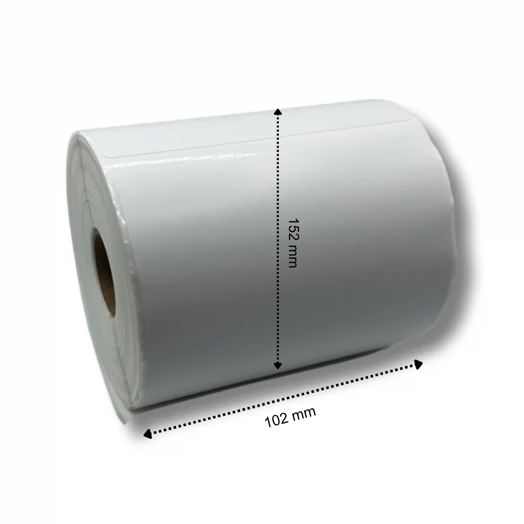 Brother RD-S04E1 verwijderbare labels 76 mm x 26 mm - 1500 labels per rol