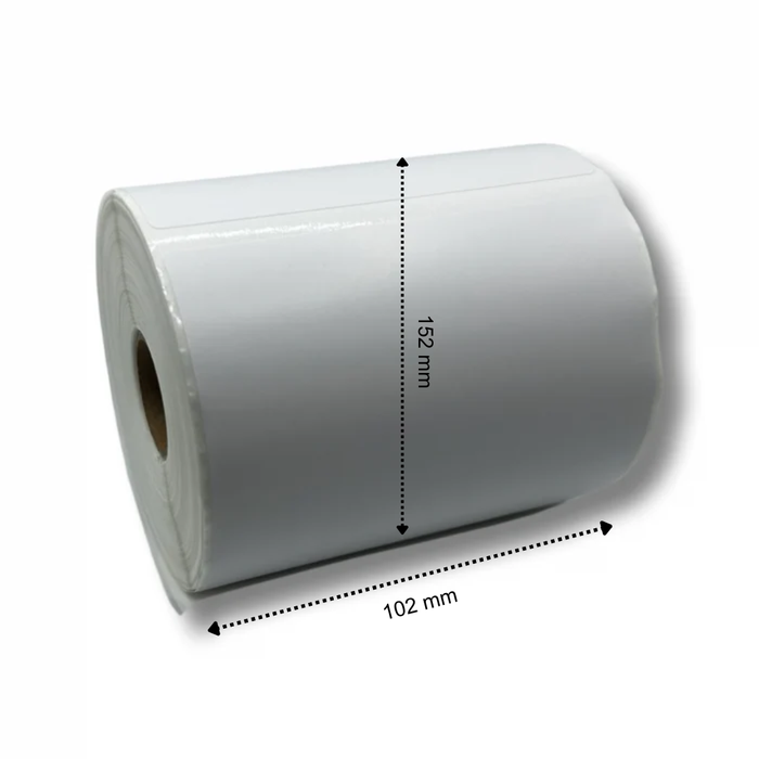 Brother RD-S04E1 verwijderbare labels 76 mm x 26 mm - 1500 labels per rol