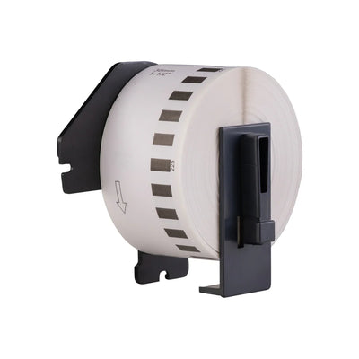 Brother DK-11201 compatible labels, 29 mm x 90 mm, 400 etiketten per rol, incl brother houder, permanent