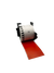 Brother DK-22205 Compatibele Doorlopende Etiketten Rood 62 mm x 30,48 m incl. Houder Permanent Labelrollen