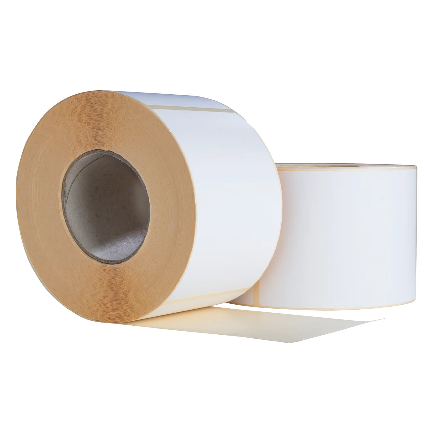 Thermische etiket, 86 mm x 125 mm, 500 etiketten per rol, kern 76 mm, wit, ECO, permanent