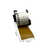 Brother DK-22205 goud compatible labels, 62 mm x 30.48 m, incl brother houder, permanent