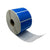 Thermische etiket, 57 mm x 32 mm Blauw, 1500 etiketten per rol, kern 25 mm, ECO, permanent