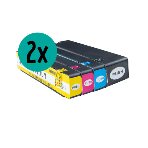 2 x HP HP970-971XL compatible CMYK Voordeelbundel