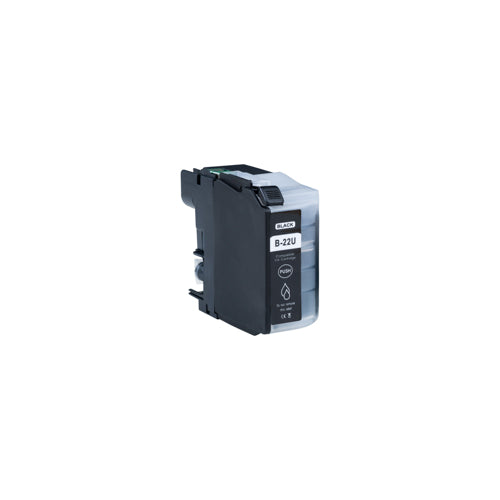 Brother LC-22U BK - 50ml compatible inktcartridge zwart