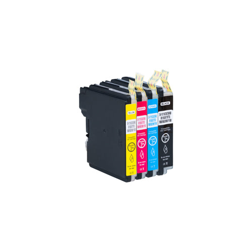 Brother LC-22U CMYK compatible inktcartridge voordeelbundel