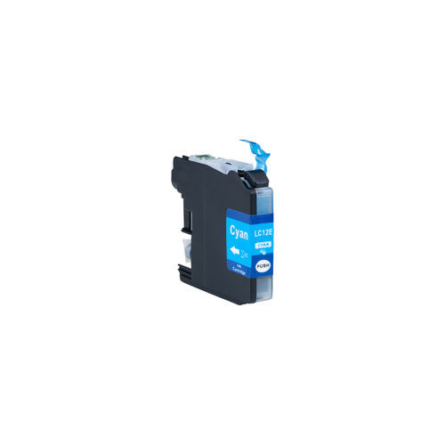 Brother LC-12E C - 13ml compatible inktcartridge Cyaan (Blauw)