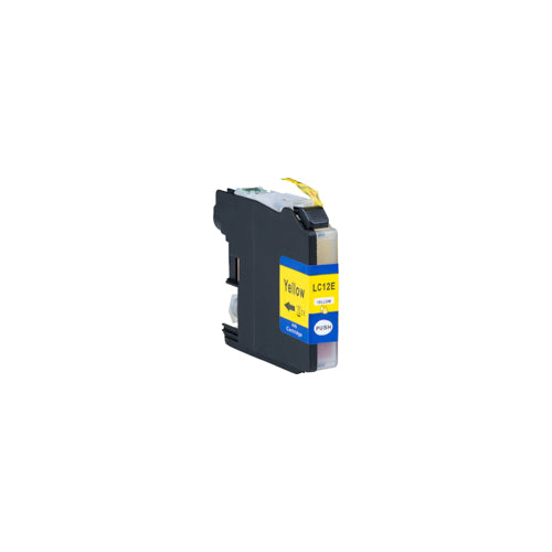 Brother LC-12E Y - 13ml compatible inktcartridge Yellow (Geel)