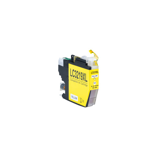 Brother LC-3219Y - LC-3217Y - 20ml compatible inktcartridge XL yellow (geel)