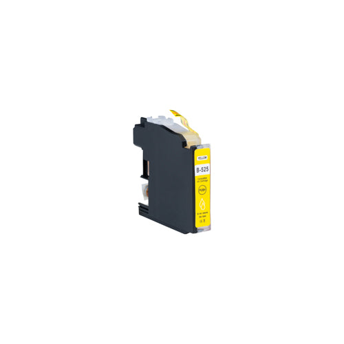 Brother LC-525Y - 14ml compatible XL inktcartridge yellow (geel)