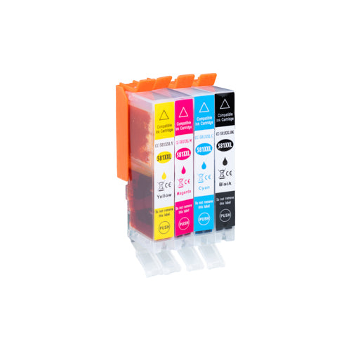 1 x Canon CLI-521 compatible CMYK Voordeelbundel 