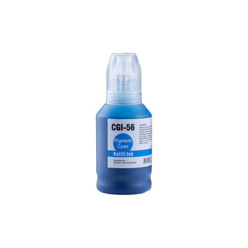 CANON GI-56 - 140ml compatible cartridge Cyaan