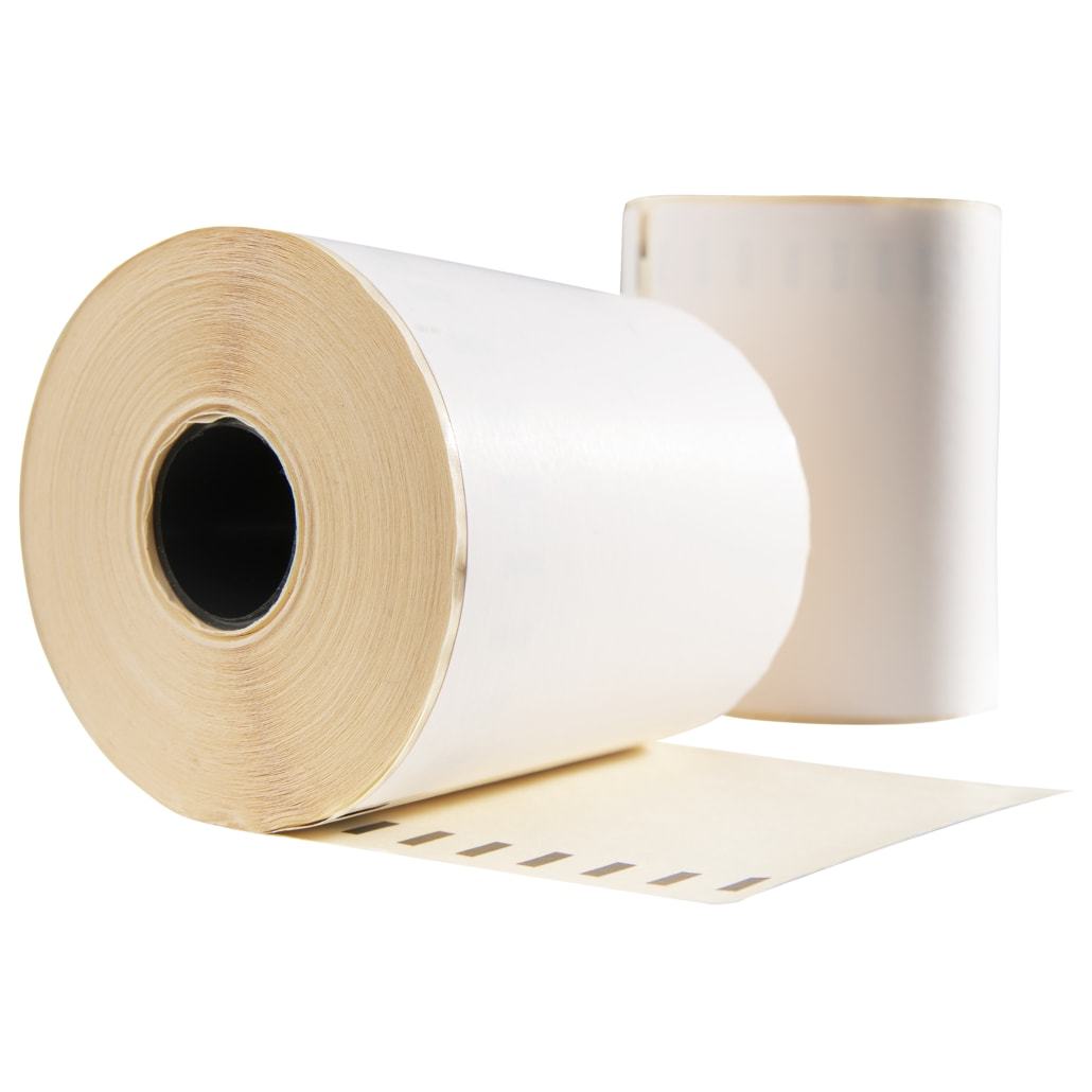 Dymo S0904980 compatible labels, 104 mm x 159 mm, 220 etiketten per rol, wit, permanent