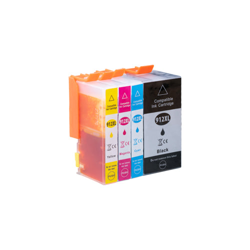 1 x HP HP912XL compatible CMYK Voordeelbundel