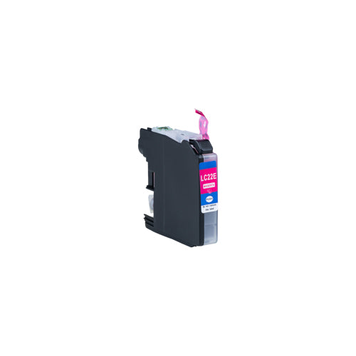 Brother LC-22EM - 13ml compatible inktcartridge magenta