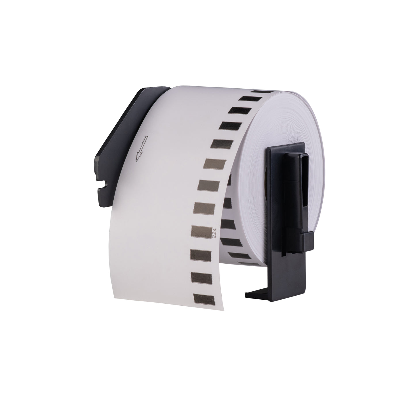 Brother DK-55224 compatible labels, 54 mm x 30,48 m, incl brother houder, niet klevend papier