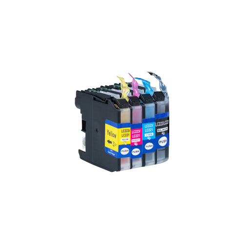 Brother LC-127 compatible XL inktcartridge CMYK voordeelbundel