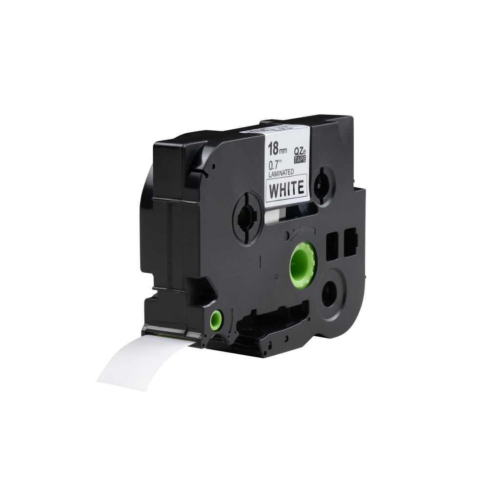 Brother compatible TZe-146 tape groen op transparant 18 mm x 8 m